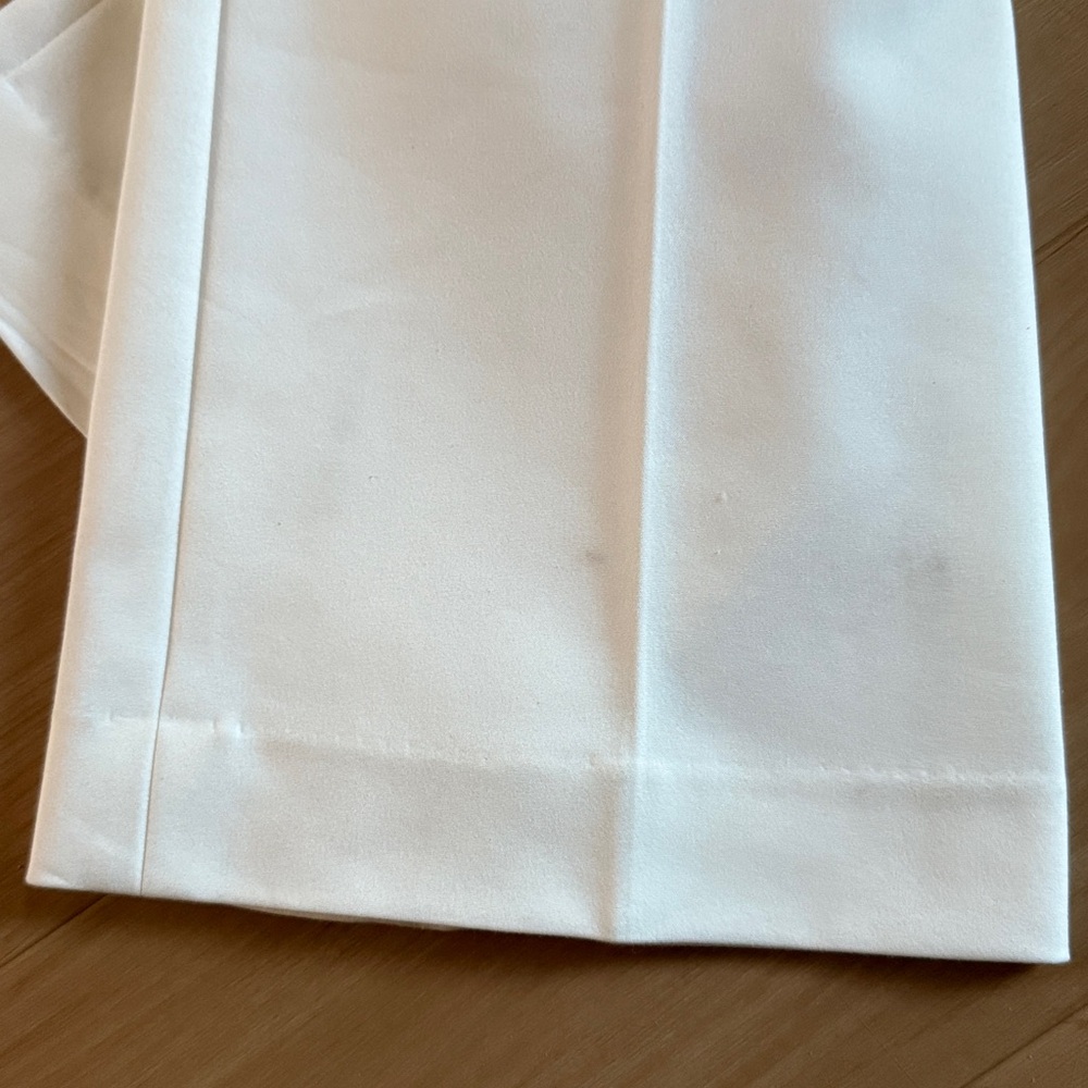 ANTONIO MELANI WHITE MAXINE FIT FLARED SHABBY CHIC DRESS PANTS SZ 2 BUSINESSWEAR - Picture 10 of 15